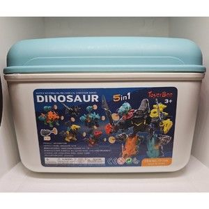 Dinosaur 5-in-1 Puzzle Assembling Mechanical Dinosaurs - Ages 3+